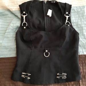 Rare Lip Service Punk & Disorderly Top